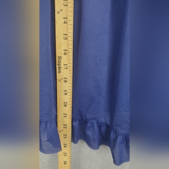 Cacique Lingerie Babydoll 14/16  Flyaway Lightly Lined Cups Sheer Underwire - Picture 6 of 7